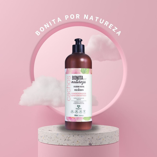 Kit Shampoo E Condicionador Vegano Com Óleo De Rosa Mosqueta