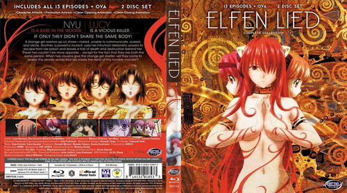 Serie Elfen Lied Blu Ray Oficial