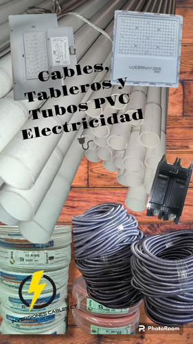 Tubo Pvc 1/2  3/4  Electricidad Plástico 1  