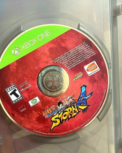 Naruto Ultimate Ninja Storm 4 -solo Cd- Xbox One Lenny Games