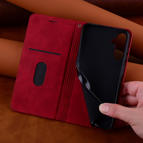 Funda De Piel De Alta Calidad Para Huawei Honor 9 Lite/9x 4g/9a/9c/9s, Piel Sintética, Soporte, Ranura, Prevención De Caídas