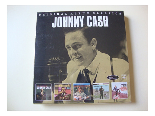 Box 5 Cds - Johnny Cash - Original Album Series - Import, La