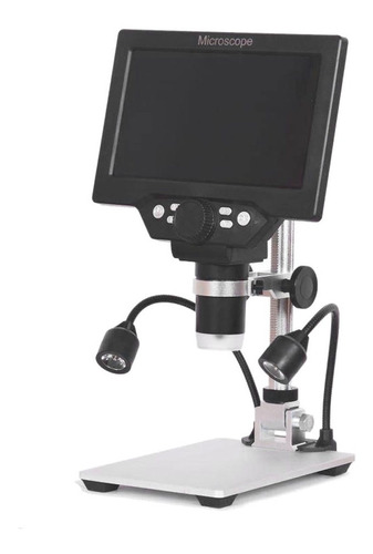 Microscopio Digital G1200 Con Pantalla Color Grande 7 In 