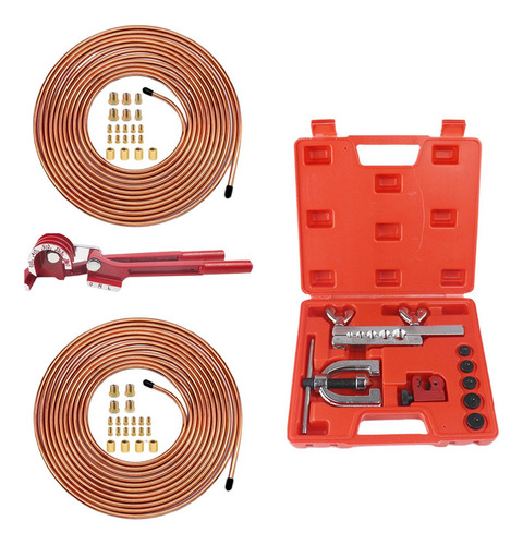 Kit De Línea De Freno Con Revestimiento De Cobre Genérico