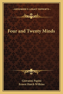 Libro Four And Twenty Minds - Papini, Giovanni