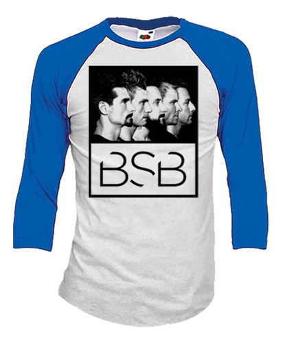 Backstreet Boys Playeras Manga 3/4 Para Hombre Y Mujer D4