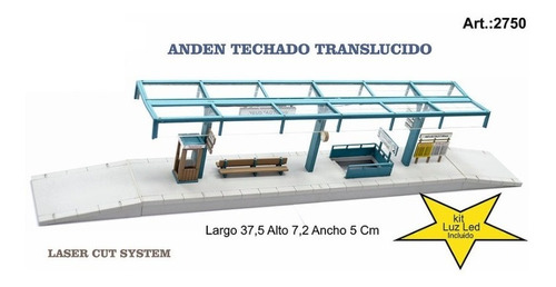 Anden Techado Miniature World 2750 H0 Milouhobbies 