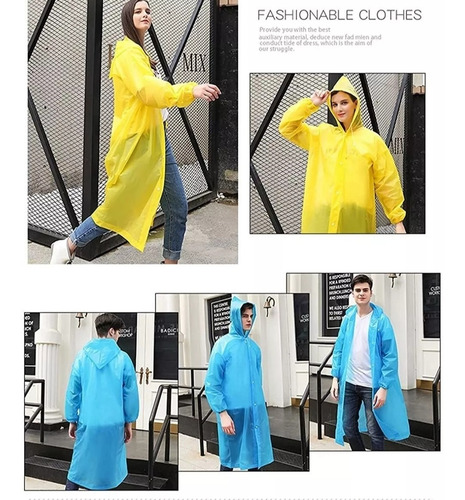Capa Impermeable Reutilizable Eva
