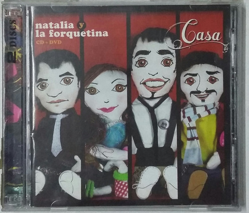 Cd Natalia Y La Forquetina  Casa ( Cd + Dvd )