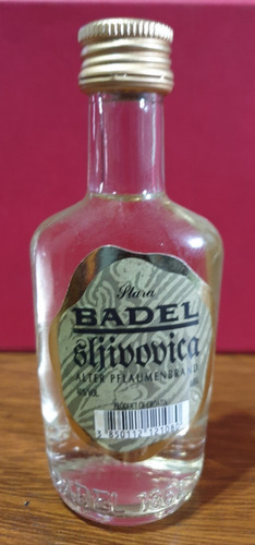 Badel Stara Slivovica - Botella Miniatura De Colección (Usado)