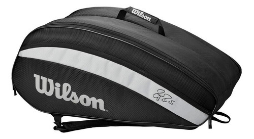 Bolso para 12 raquetas de tenis Wilson Team RF color negro