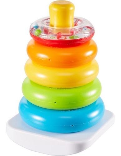 Juguete Aros Apilable Didactico Fisher Price Anillos Bebe