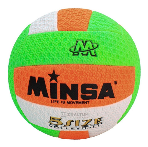 Balón Volleyball Volei Playa Beach Marca Minsa Oficial N°5