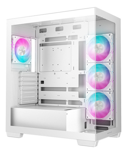 Case Deepcool Cg580 4f, V/templado Argb White