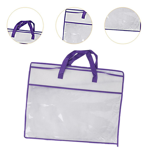 Bolsa De Almacenamiento Para , Organizador De Borde Violeta