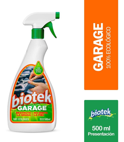 Desengrasante Para Manos Natural 500ml - Biotek Garage