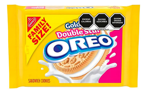 Galleta Oreo Golden Dou Stu 397g