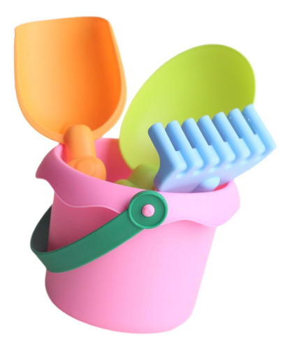Toyos De Playa Cubos De Arena Sand Toy Peusevels, Para Rosa