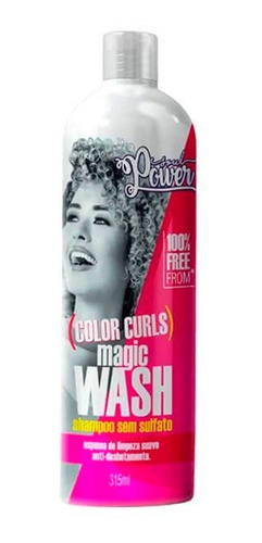Shampoo Magic Wash Color Curls 315ml - Soul Power