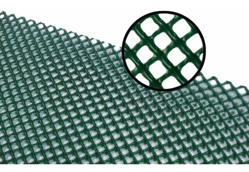 Polyhardware-j Multiuso Verde Cuadro De 4x4mm Rollo De 1x30m