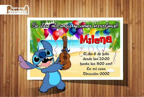 Bolsitas Para Sorpresitas Lilo Y Stitch X10 Unid.