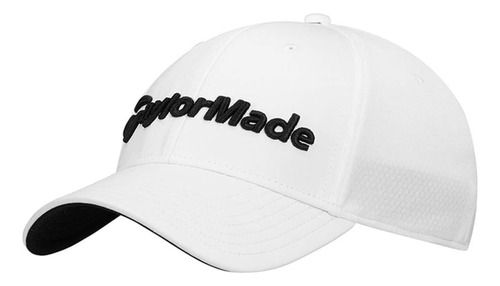 Taylormade 2019 Performance Cage Hat, Blanco,