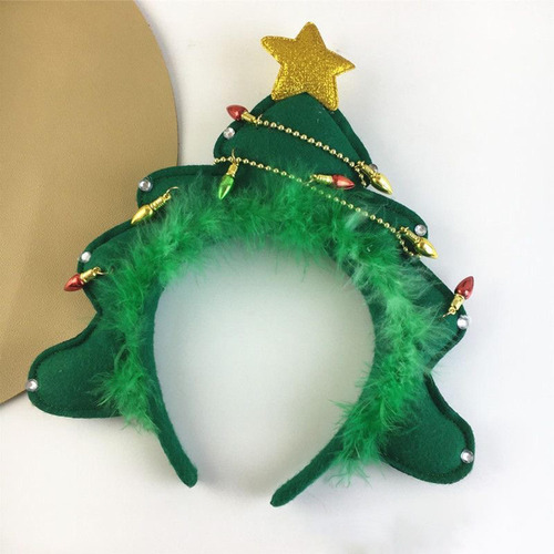 Diadema Navideña, , Aro For El Pelo Navideño Para