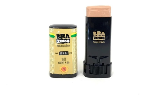 Protetor Solar Facial Brazinco FPS 47 Resistente à Água 14g
