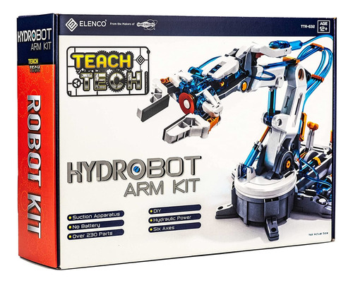 Teach Tech  Hydrobot Arm Kit , Brazo Robot De Construccion