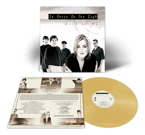 La Oreja De Van Gogh: Dile Al Sol - Vinil Lp Dorado Nuevo