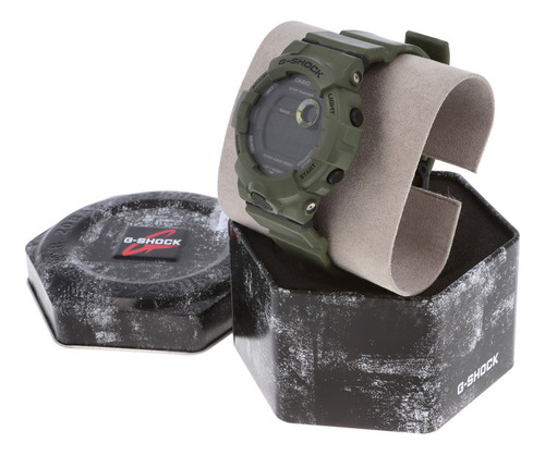 Reloj Para Hombre Casio *g-shock*. Verde Verde Digital (Usado)