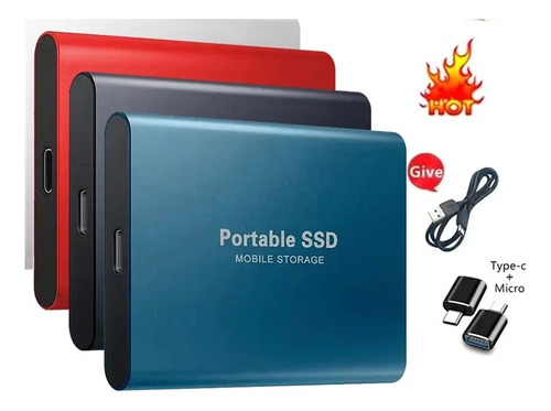 Disco Ssd Externo 60 Gb. Conexion Tipo C