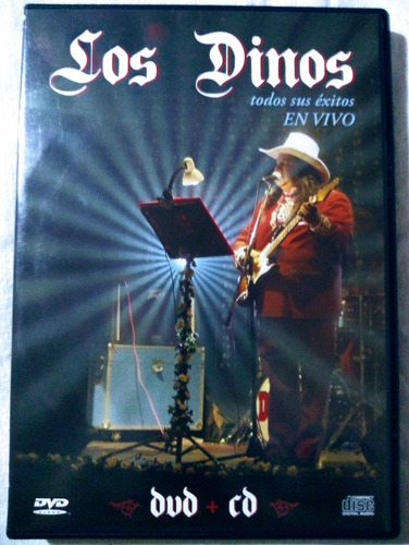 Los Dinos Dvd + Cd - Todos Sus Éxitos En Vivo 