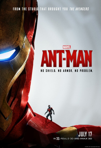 Póster Ucm Marvel Ant-man Iron Man Hombre Hormiga Papel Hd 