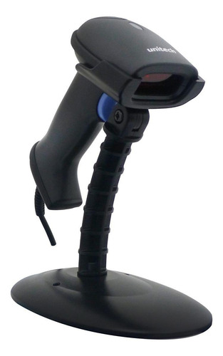 Imagen 3 de 3 de Lector de código de barras con soporte Unitech MS836 USB 1D 3V - 5V negro