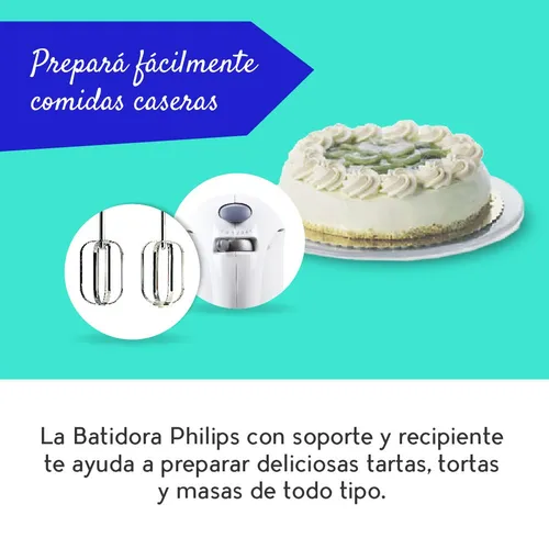 Batidora De Pie Bowl 3.5l Philips Hr1564/06 300w Pc