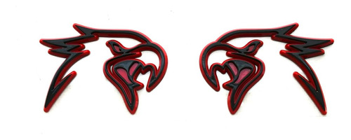 Par De Emblemas De Repuesto Hellhawk Personalizados Para Pue