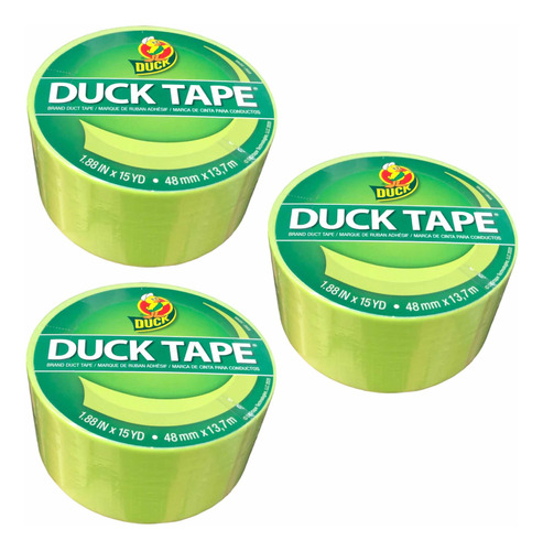 Pack 3x Cinta Conductos Duck Tape Original Neo 48mm X 13.7m