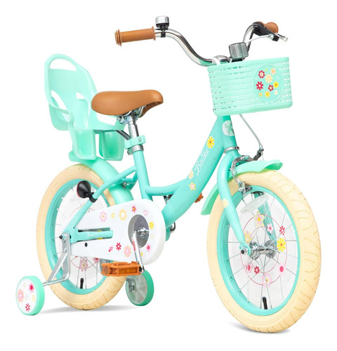 Bicicleta Para Niñas Con Cesta Para Niños Pequeños Y Niños D