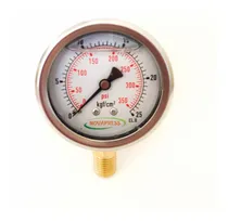 Comprar Kit 4 Manômetros Diam.63mm(2.1u002F2)escala 0-25 Kgfu002Fcm2x 350psi