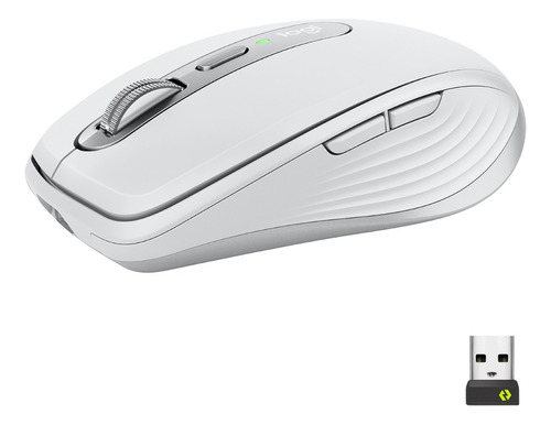 Mouse Bluetooth Logitech Mx Anywhere 3 Gris Palido