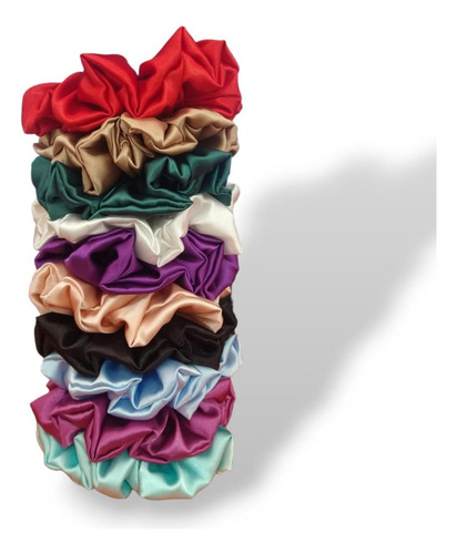 Scrunchies Satin Talla S - Coleta -moña