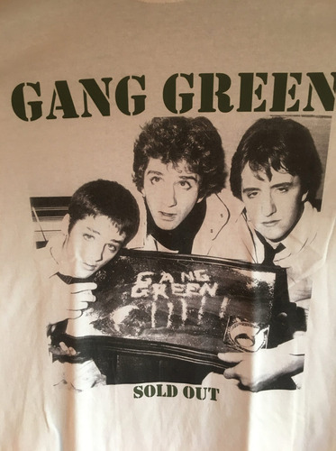 Gang Green - Sold Out - Hardcore Punk - Polera- Cyco Records