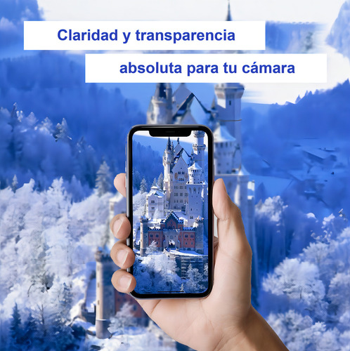 Vidrio Templado Para Cámara - Compatible iPhone 14 + Plus