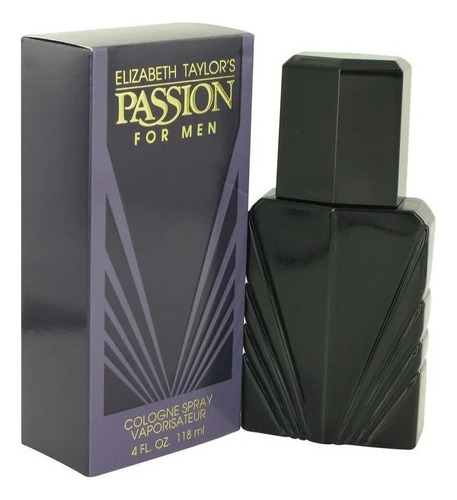 Eau de colonia Passion For Men de Elizabeth Taylor, 118 ml, para hombre