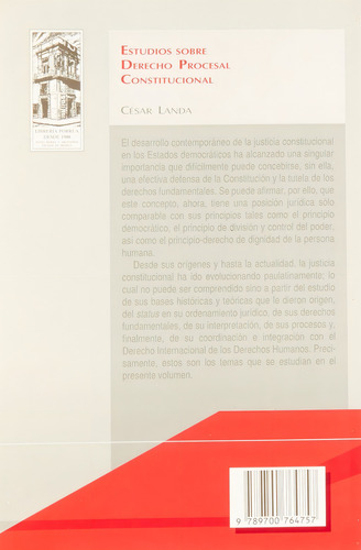 Estudios De Derecho Del Trabajo, De César Landa. Editorial Porrúa México, Tapa Blanda En Español, 2006