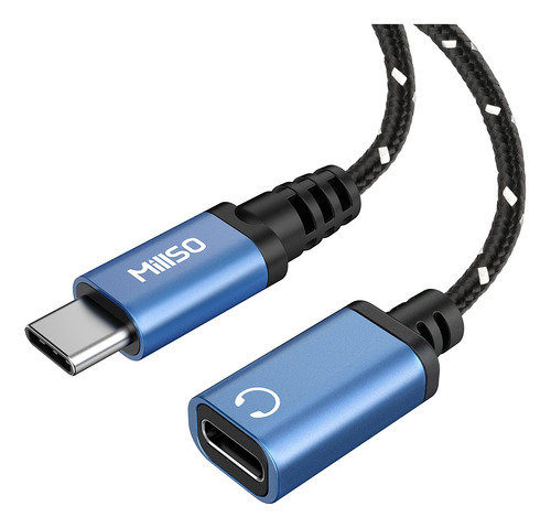 Cable De Extensión Usb C A Usb C Hembra A Macho De 1,2 M