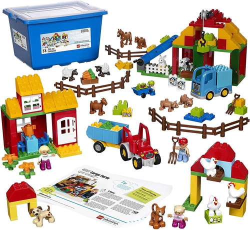  Lego Duplo Grande Fazenda - Lego Duplo 45007 