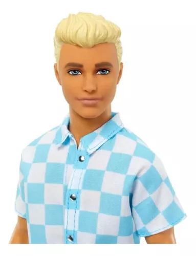 Ken Boneco Fashion E Beauty Dia Na Praia Hpl74 Mattel Barbie