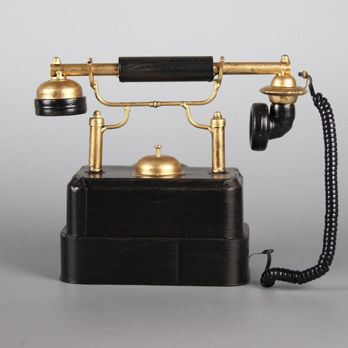 Qw Modelo De Telefone Ornamento De Mesa, Decoração De Mesa,